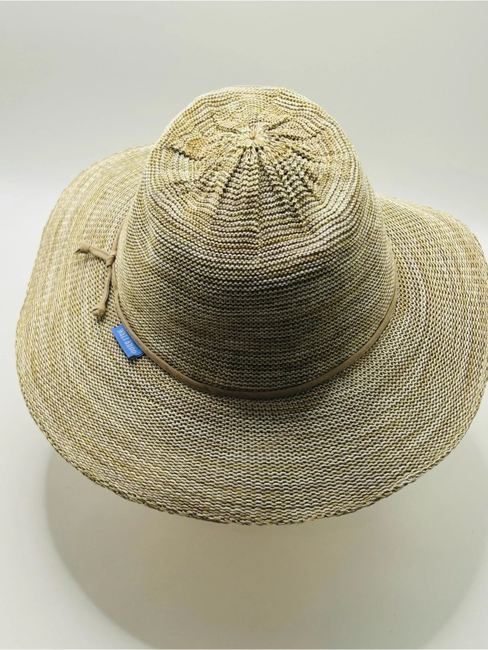 Women's Beige Wallaroo PolyStraw Fedora Hat